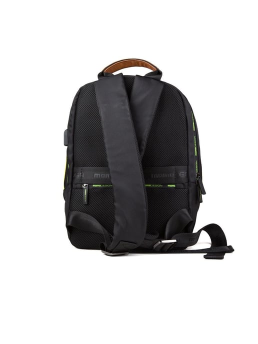 Momo Design Rucksack Schwarz/Cuoio - Image 3