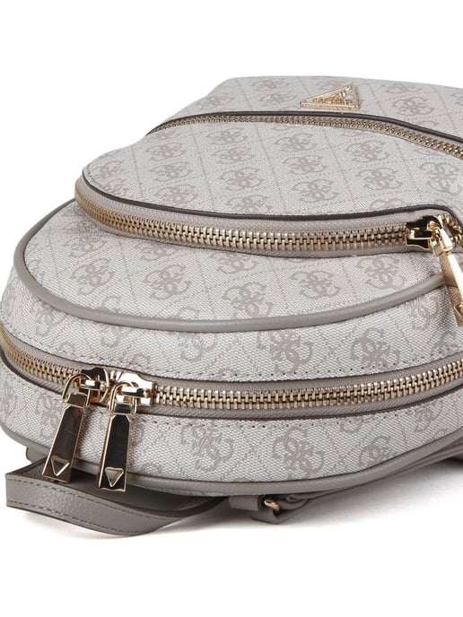 Guess Rucksack Dunkel Taupe Logo - Image 4
