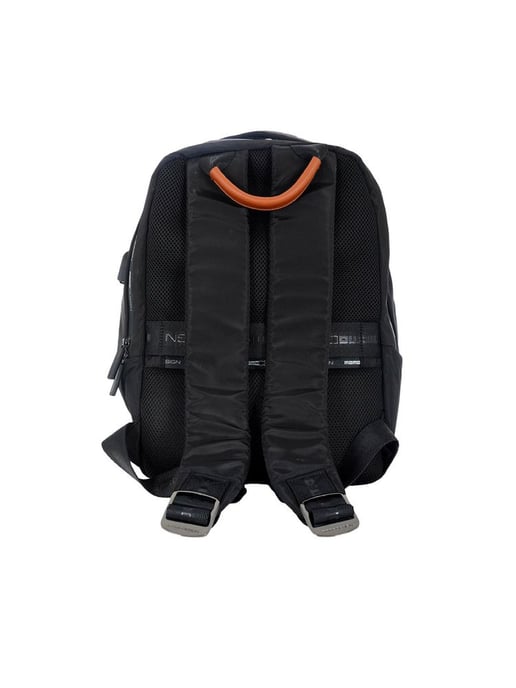 Momo Design Rucksack Schwarz Dunkel/Cuoio - Image 2