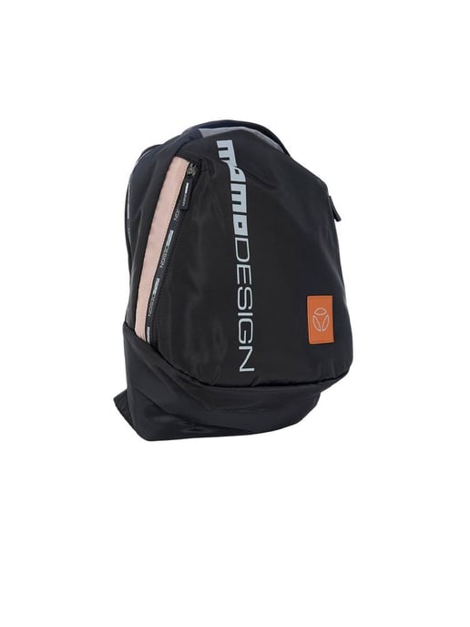 Momo Design Rucksack Schwarz Dunkel/Cuoio - Image 3