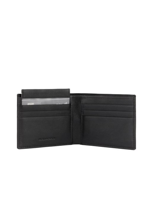 Piquadro Geldbörse Schwarz - Image 2