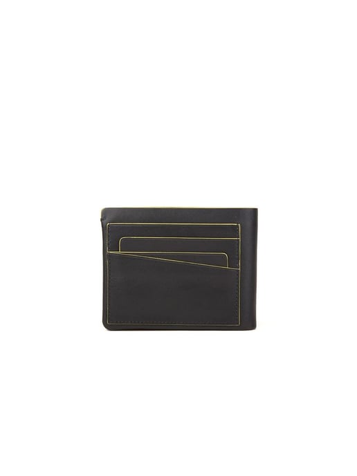 Momo Design Geldbörse Schwarz/Gelb - Image 3