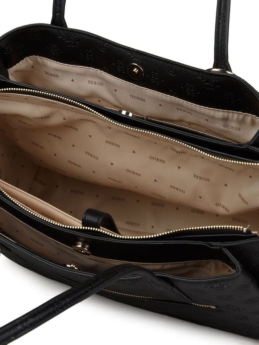 Guess Schultertasche Schwarzes Logo - Image 4