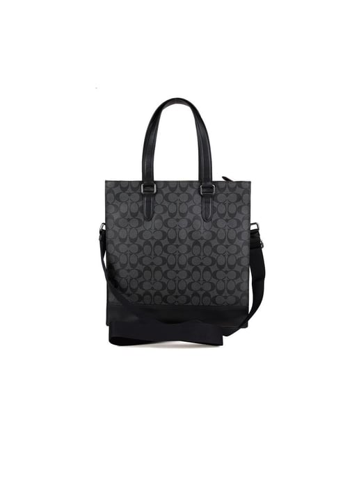 Coach Tragetasche Grau/Schwarz - Image 4