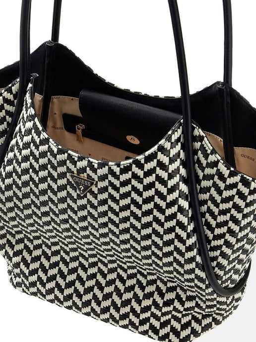 Guess Schultertasche Schwarz Mehrfarbig - Image 4