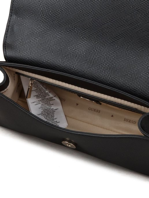 Guess Handtasche mit Griff Schwarz - Image 4
