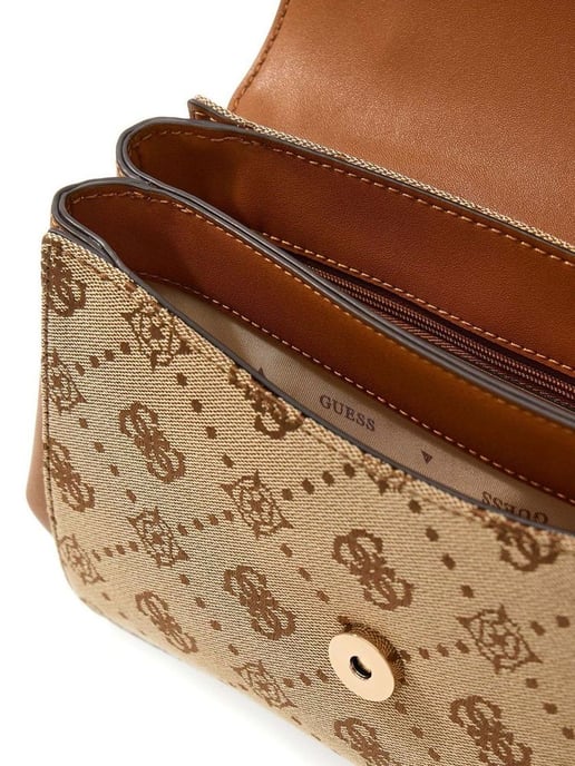 Guess Top Handle Tasche Latte Logo - Image 3