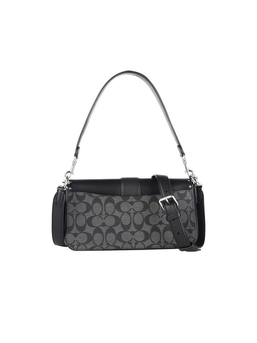 Coach Schultertasche Silber/Grafit/Schwarz Mehrfarbig - Image 2