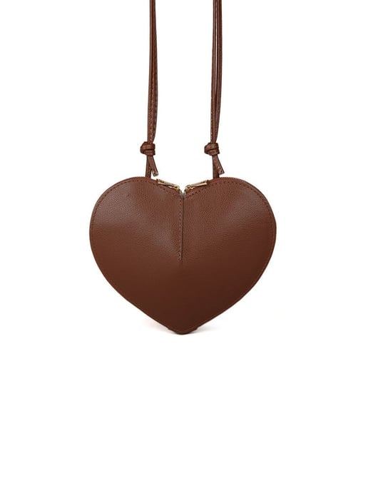 Giulia Monti Schultertasche Braun - Image 1