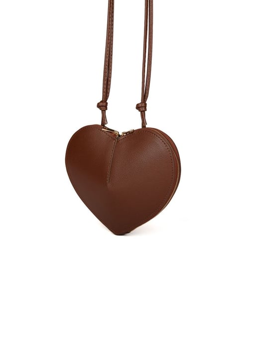 Giulia Monti Schultertasche Braun - Image 2