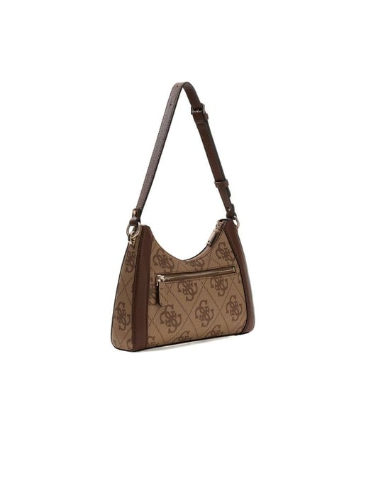 Guess Schultertasche Latte Logo/Braun - Image 2
