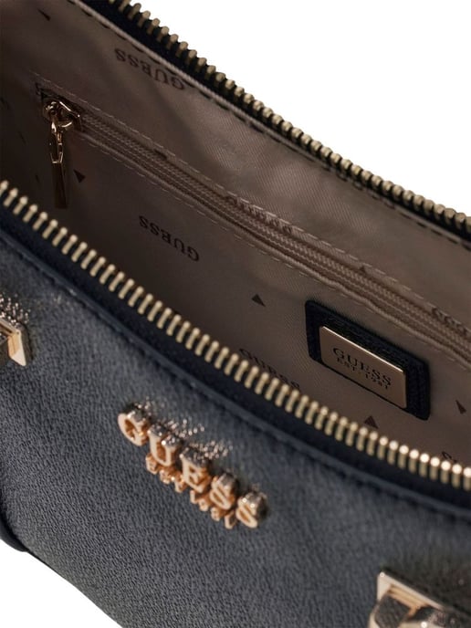 Guess Schultertasche Kohle-Logo - Image 3