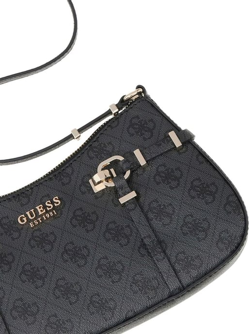 Guess Schultertasche Kohle-Logo - Image 4