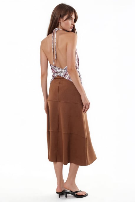 Satin-Schal-Top - Image 3