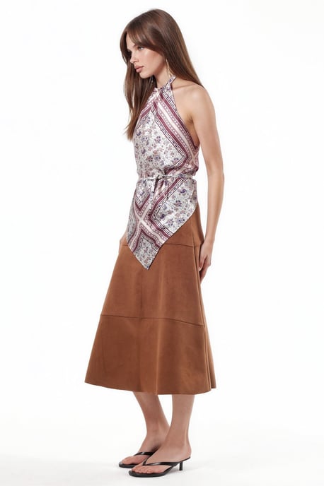 Satin-Schal-Top - Image 5