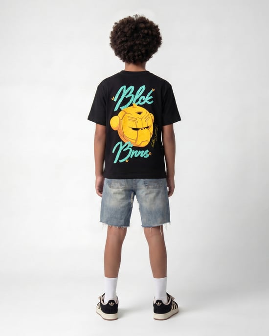 Black Bananas Kinder Lemon Juice T-shirt, - Image 2
