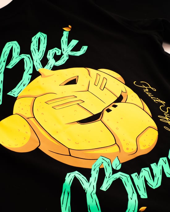 Black Bananas Kinder Lemon Juice T-shirt, - Image 3