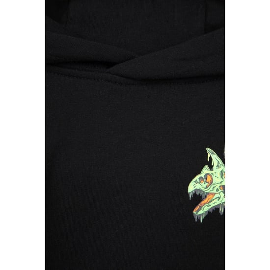 Mountain Warehouse - Kapuzenpullover für Kinder (Samtschwarz) - Image 4
