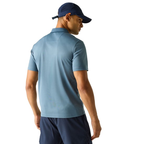 Regatta Herren Sport-Poloshirt Maverick V kurzärmlig (Blassblau) - Image 4