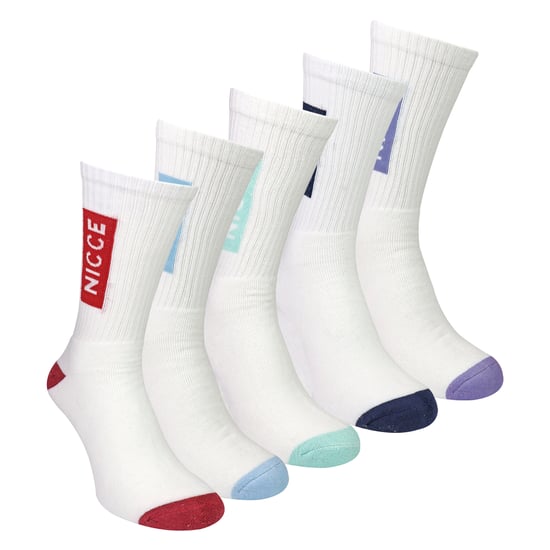 5er-Pack Herren Sport Crew Socken, Baumwollreich, atmungsaktiv und gepolstert - Image 3