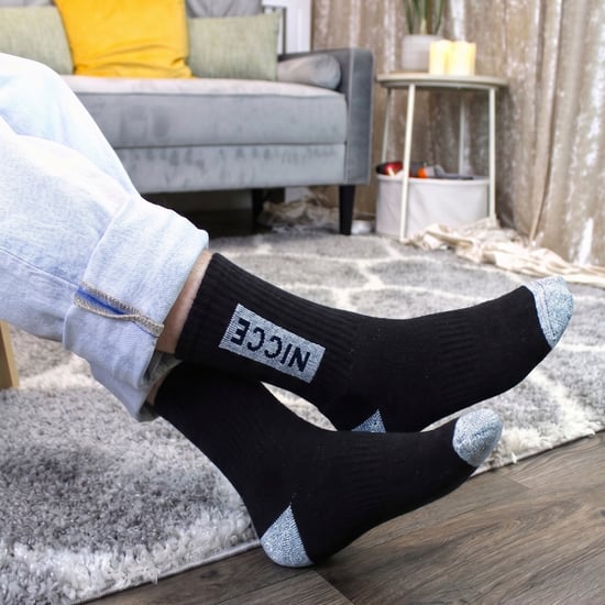 5er Pack Herren Sport Crew Socken aus atmungsaktivem, reichhaltigem Baumwollmaterial mit Polsterung - Image 5