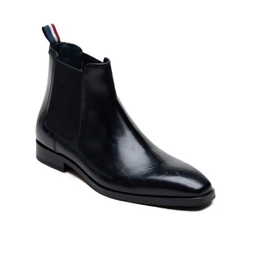 Ben Sherman Kendrick Leder Herren Schwarze Stiefel - Image 2