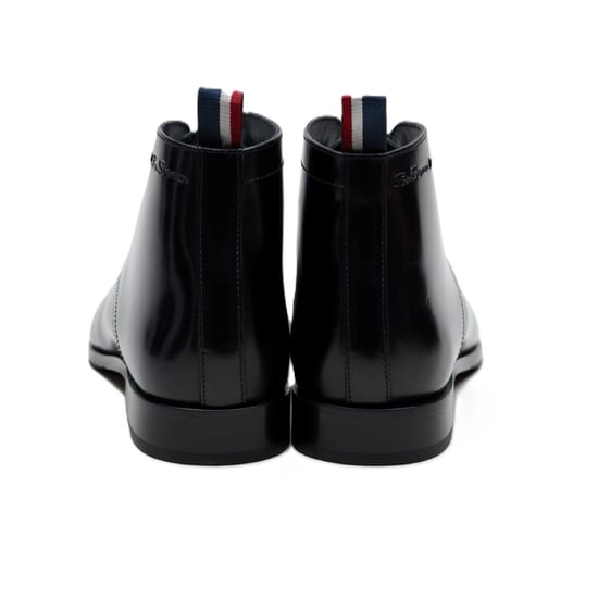 Ben Sherman London Bürstleder Herren Stiefel Schwarz - Image 4