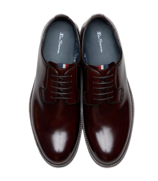 Ben Sherman Hoxton Wildleder Herrenschuhe in Braun mit Schnürung - Image 3