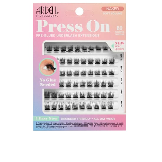 Ardell Press On Vorgeklebte Wimpernverlängerungen #naked Soft Volume - Image 1