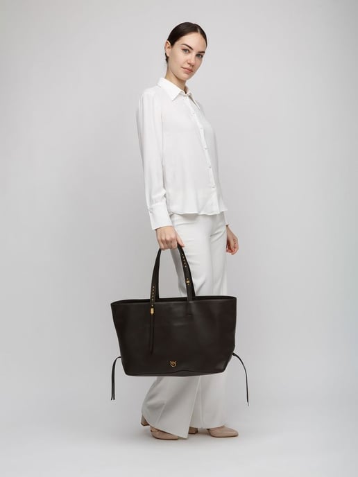 Pinko Tote Bag Schwarz - Image 5