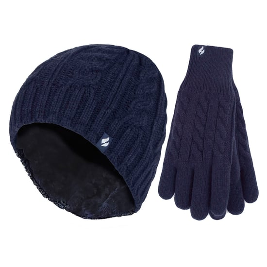 Damen Fleecegefüttertes Thermohut- und Handschuhset für den Winter - Image 1