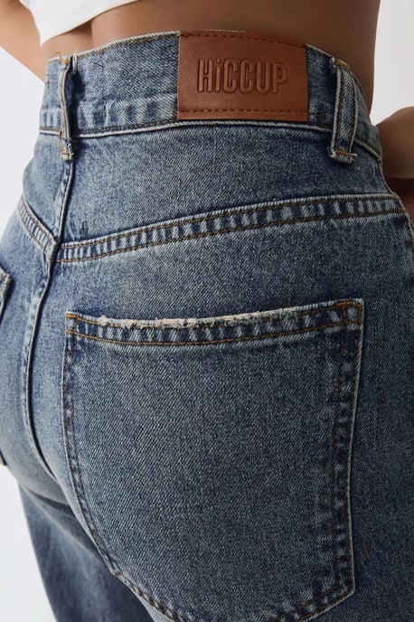 Gerade geschnittene Denim-Jeans - Image 6