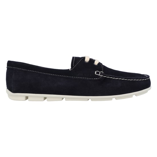 Prada Wildleder-Loafer in Schwarz Damenschuhe - Image 1