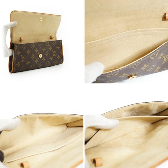 Louis Vuitton Stoff-Umhängetasche (Doppeltasche) - Image 3