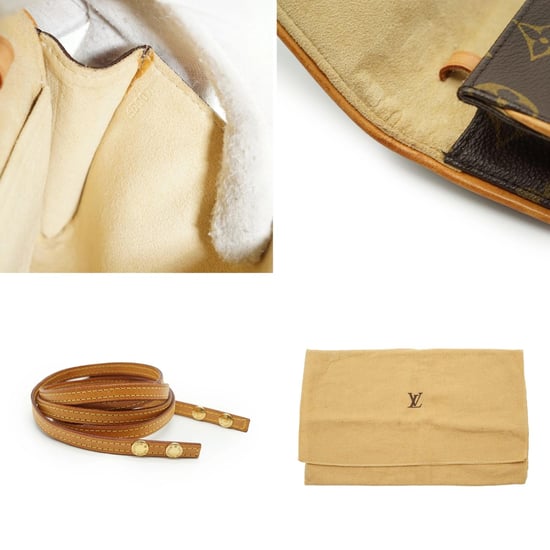 Louis Vuitton Stoff-Umhängetasche (Doppeltasche) - Image 4