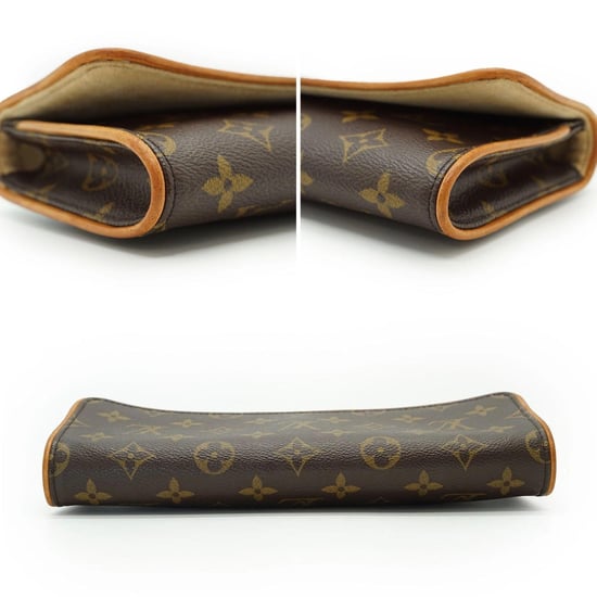 Louis Vuitton Stoff-Umhängetasche (Doppeltasche) - Image 6