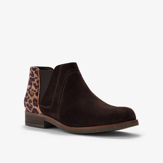 Demi2 Beat Dark Brown Suede Stiefel - Image 4