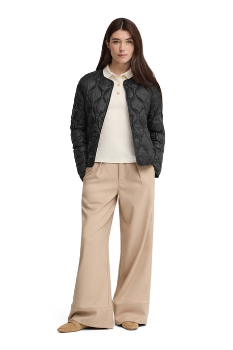Ultraleichte Jacke Paloma schwarz mit Polo Club Logo - Image 3