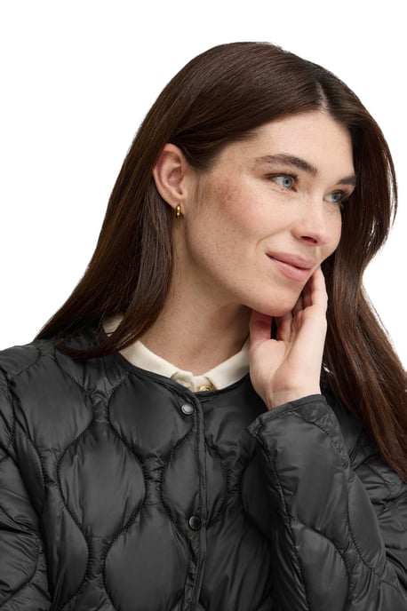 Ultraleichte Jacke Paloma schwarz mit Polo Club Logo - Image 4