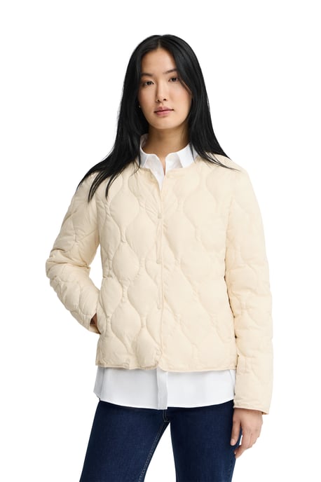 Ultraleichte Jacke Paloma cremefarben mit Polo Club Logo - Image 2