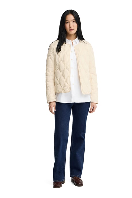 Ultraleichte Jacke Paloma cremefarben mit Polo Club Logo - Image 3