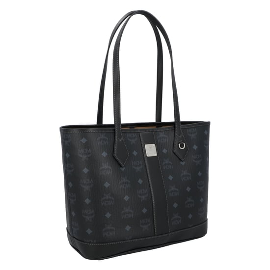 MCM Neuer Liz Shopper Small in Visetos in Schwarz Monogram Handtasche Damen - Image 2