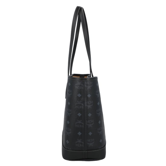 MCM Neuer Liz Shopper Small in Visetos in Schwarz Monogram Handtasche Damen - Image 3