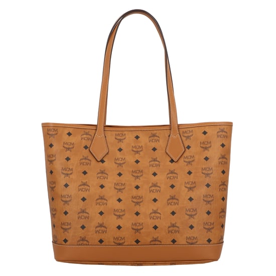 MCM Neuer Liz Shopper Medium in Visetos in Beige Monogram Handtasche Damen - Image 4