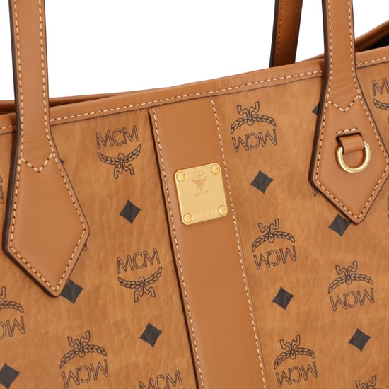 MCM Neuer Liz Shopper Medium in Visetos in Beige Monogram Handtasche Damen - Image 5