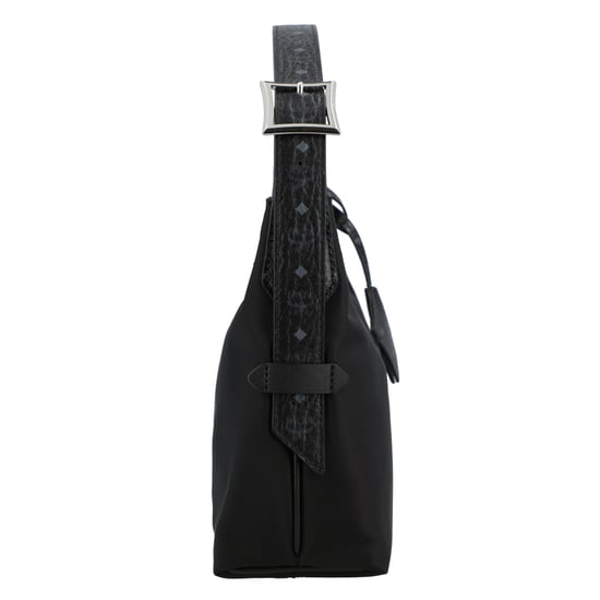 MCM Aren Hobo Bag Small aus recyceltem Nylon und Leder mit Monogramm-Print - Image 3