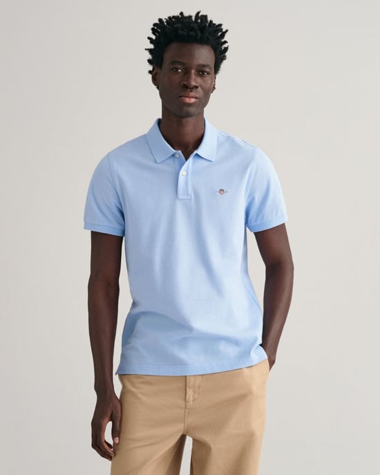 Gant Regular Shield Pique Polo Poloshirt - Image 1
