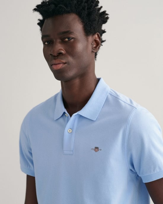 Gant Regular Shield Pique Polo Poloshirt - Image 2