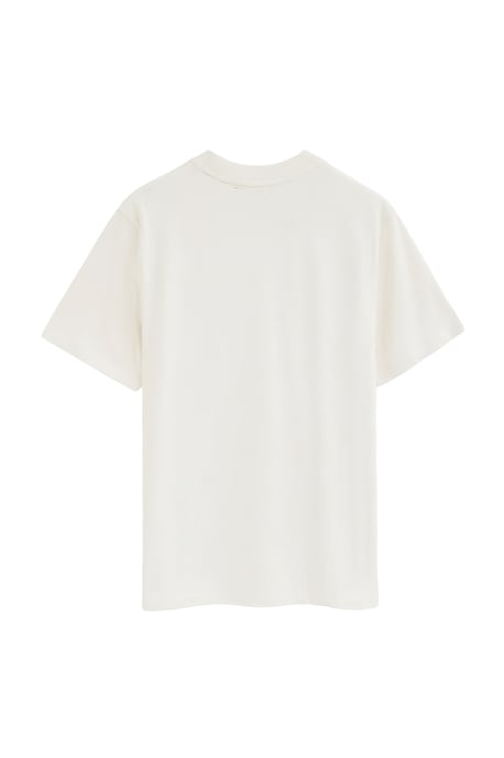 T-Shirt weiß im Loose Fit mit Polo Club Stickerei - Image 2