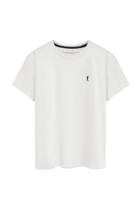 Zweierpack kurzärmlige Damen-T-Shirts schwarz und weiß mit Rundhalsausschnitt und Rigby Go Stickerei - Image 2